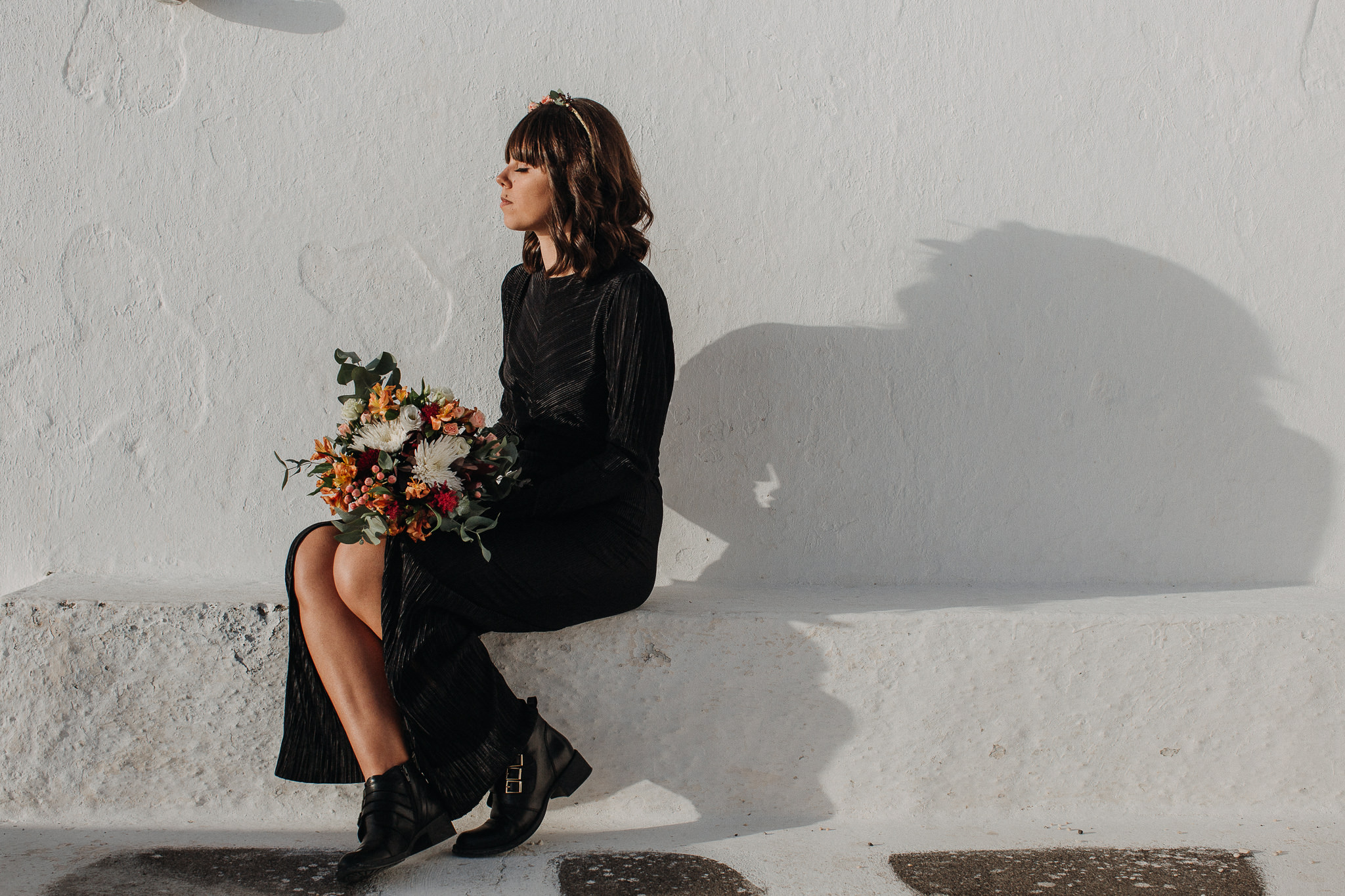 Elopement in Santorini