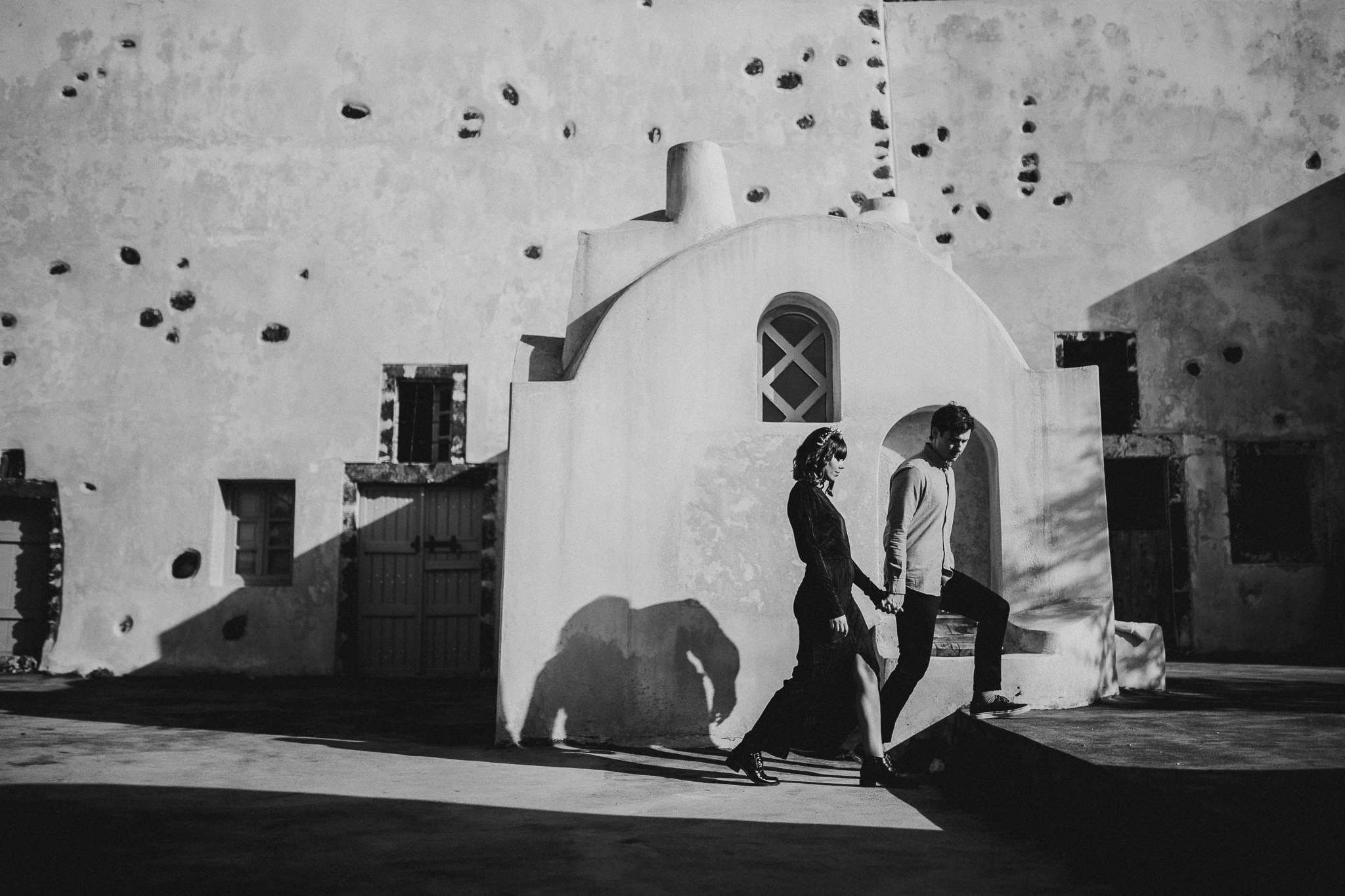 Elopement in Santorini